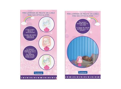 Lexibook Bezdrátová stolní lampička Jednorožec