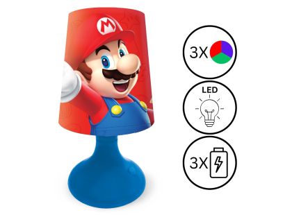 Lexibook Bezdrátová stolní lampička Super Mario