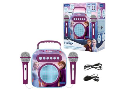 Lexibook Bezdrátový reproduktor Frozen se 2 mikrofony a měničem hlasu