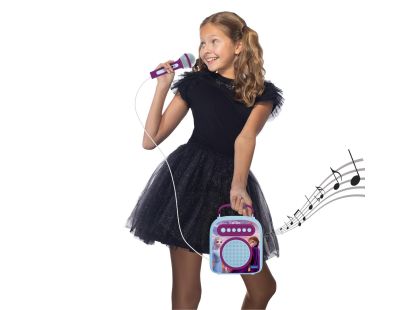 Lexibook Bezdrátový reproduktor Frozen se 2 mikrofony a měničem hlasu