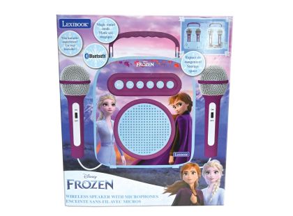 Lexibook Bezdrátový reproduktor Frozen se 2 mikrofony a měničem hlasu
