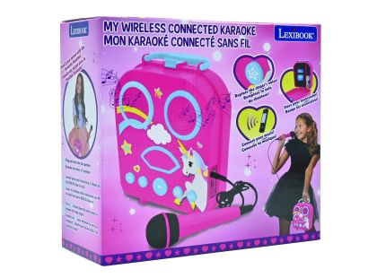 Lexibook Bezdrátový reproduktor Jednorožec se 2 mikrofony a měničem hlasu