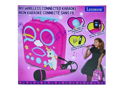 Lexibook Bezdrátový reproduktor Jednorožec se 2 mikrofony a měničem hlasu