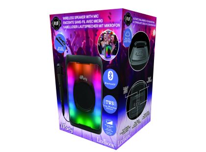 Lexibook Bluetooth karaoke reproduktor s mikrofonem střední - Poškozený obal