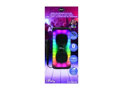 Lexibook Bluetooth karaoke reproduktor s mikrofonem velký