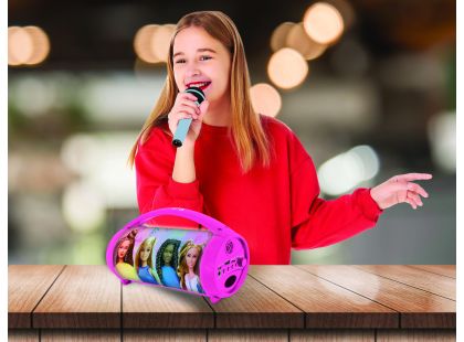 Lexibook Bluetooth reproduktor Barbie s mikrofonem svítící