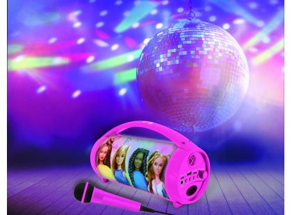 Lexibook Bluetooth reproduktor Barbie s mikrofonem svítící