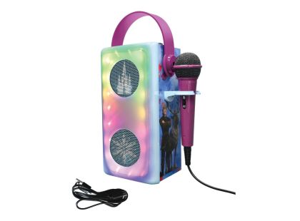 Lexibook Bluetooth reproduktor Frozen s mikrofonem a světelnými efekty