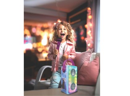 Lexibook Bluetooth reproduktor Frozen s mikrofonem a světelnými efekty