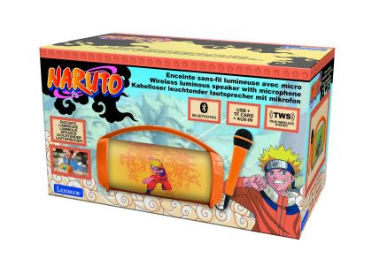 Lexibook Bluetooth reproduktor Naruto s mikrofonem svítící