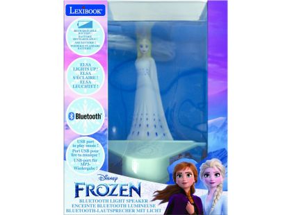 Lexibook Bluetooth reproduktor se svítící figurkou Elsa
