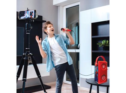 Lexibook Bluetooth reproduktor Spiderman s mikrofonem a světelnými efekty