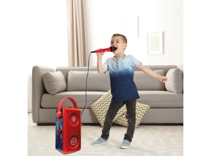 Lexibook Bluetooth reproduktor Spiderman s mikrofonem a světelnými efekty