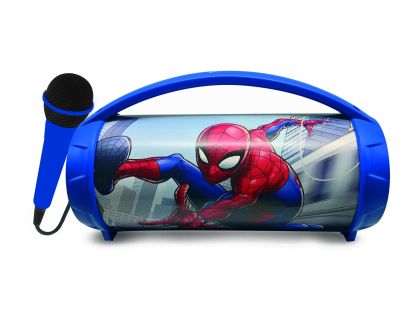 Lexibook Bluetooth reproduktor Spiderman s mikrofonem svítící