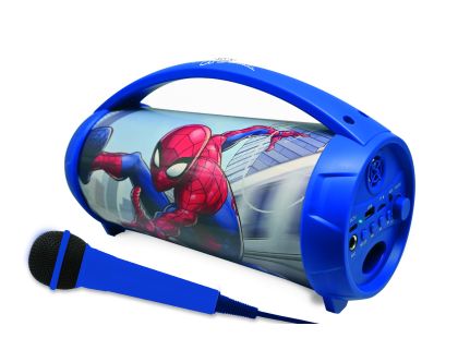 Lexibook Bluetooth reproduktor Spiderman s mikrofonem svítící