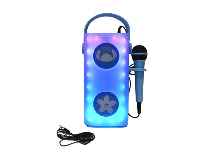 Lexibook Bluetooth reproduktor Stitch s mikrofonem a světelnými efekty