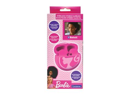 Lexibook Bluetooth sluchátka do uší Barbie s vestavěným mikrofonem