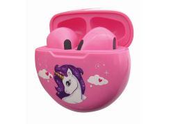 Lexibook Bluetooth sluchátka do uší Jednorožec s vestavěným mikrofonem