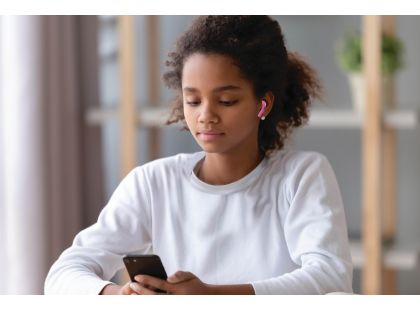 Lexibook Bluetooth sluchátka do uší Jednorožec s vestavěným mikrofonem