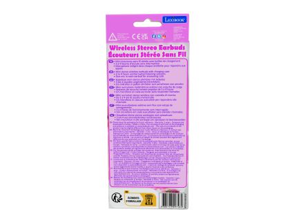 Lexibook Bluetooth sluchátka do uší Jednorožec s vestavěným mikrofonem
