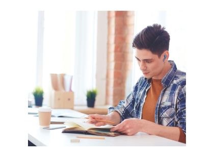 Lexibook Bluetooth sluchátka do uší Stitch s vestavěným mikrofonem