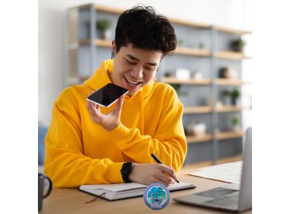 Lexibook Bluetooth sluchátka do uší Stitch s vestavěným mikrofonem