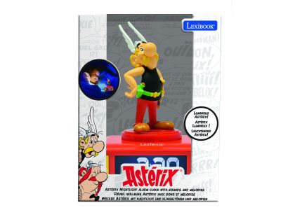 Lexibook Budík Asterix se svítící figurkou