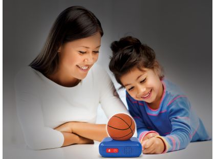 Lexibook Budík Basketbal se svítícím míčem