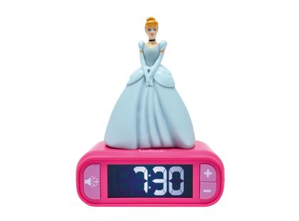 Lexibook Budík Disney princezny se svítící figurkou