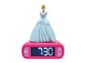 Lexibook Budík Disney princezny se svítící figurkou