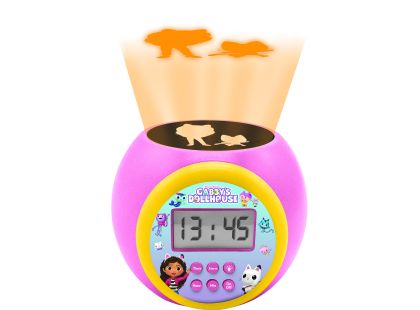 Lexibook Budík Gábinin kouzelný domek se stropním projektorem