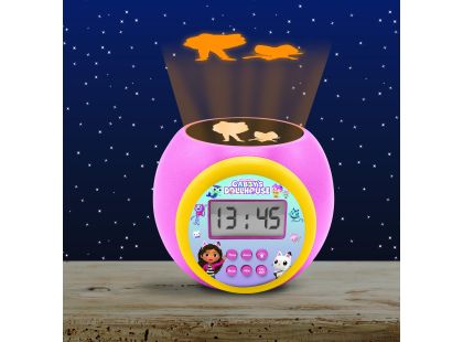 Lexibook Budík Gábinin kouzelný domek se stropním projektorem