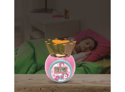 Lexibook Budík jednorožec se stropním projektorem