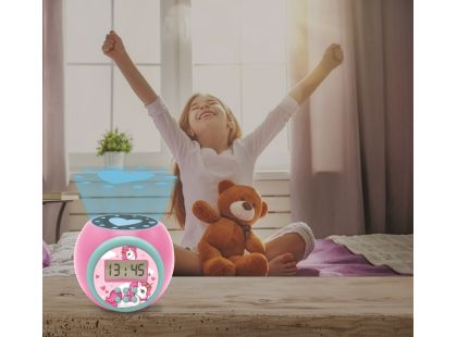 Lexibook Budík jednorožec se stropním projektorem