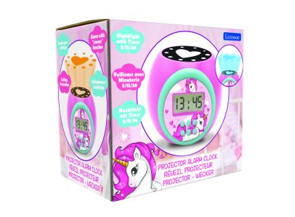 Lexibook Budík jednorožec se stropním projektorem