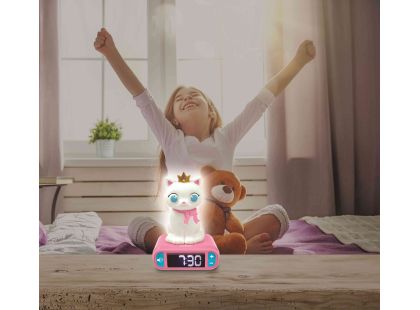 Lexibook Budík Kočička se svítící figurkou