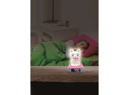 Lexibook Budík Kočička se svítící figurkou
