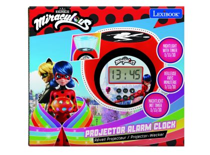 Lexibook Budík Kouzelná Beruška se stropním projektorem