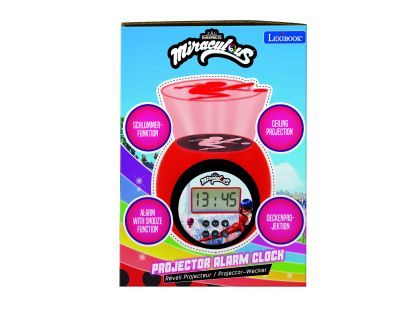 Lexibook Budík Kouzelná Beruška se stropním projektorem