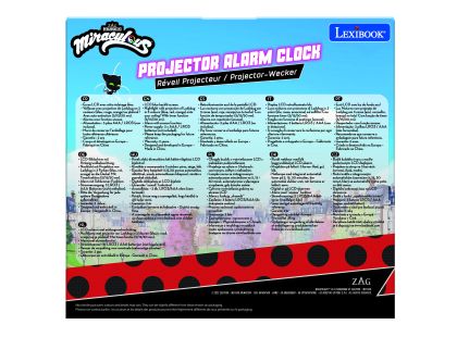 Lexibook Budík Kouzelná Beruška se stropním projektorem