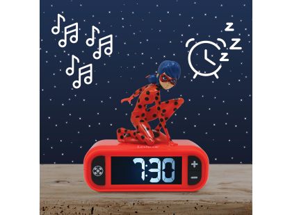 Lexibook Budík Kouzelná Beruška se svítící figurkou