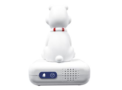 Lexibook Budík lední medvěd se svítící figurkou