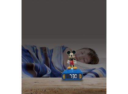 Lexibook Budík Mickey se svítící figurkou
