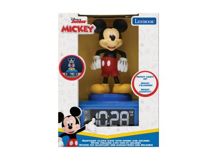 Lexibook Budík Mickey se svítící figurkou