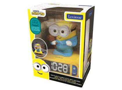 Lexibook Budík Mimoni se svítící figurkou