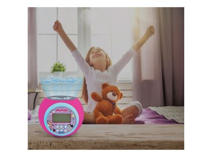 Lexibook Budík Minnie se stropním projektorem