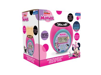 Lexibook Budík Minnie se stropním projektorem