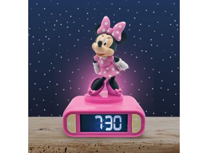 Lexibook Budík Minnie se svítící figurkou