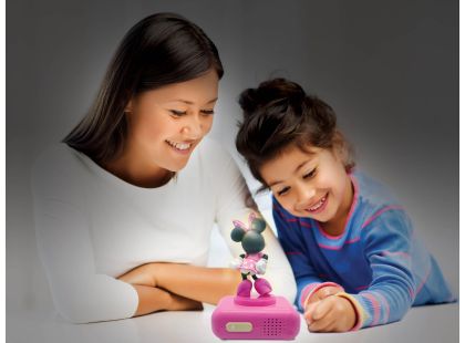 Lexibook Budík Minnie se svítící figurkou