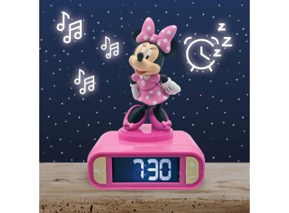 Lexibook Budík Minnie se svítící figurkou